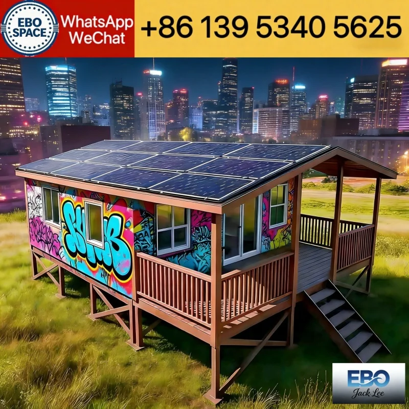 Expandable Container Tiny House 20ft 30ft 40ft China Factory Prefab Modular Garden Studio CE