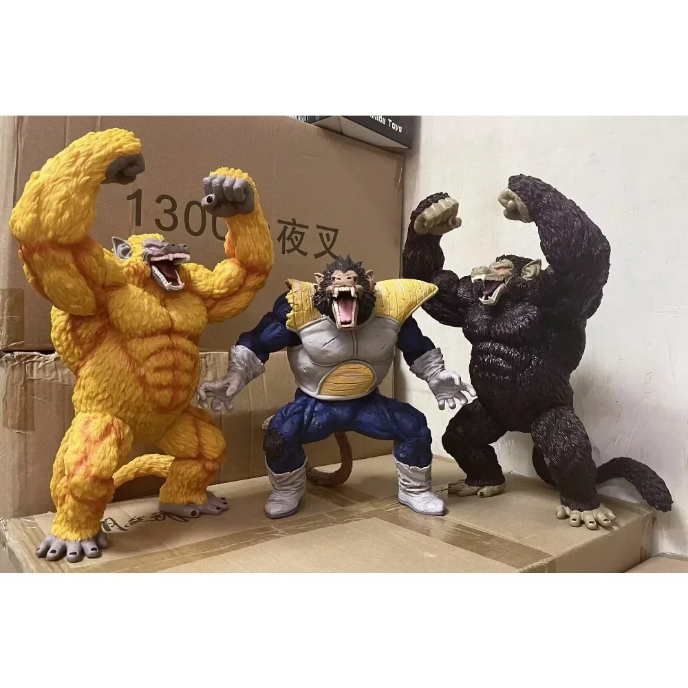 Dragon Ball Vegeta Monkey Anime Action Figures Comic Model Gold Gorilla 2nd Generation Gorilla Super Large Theater Edition Gift