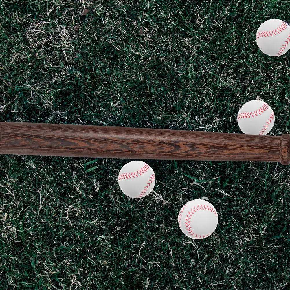 

Набор из 4 легких тренировочных бейсбольных мячей из полиуретана для подростков, для занятий спортом на открытом воздухе