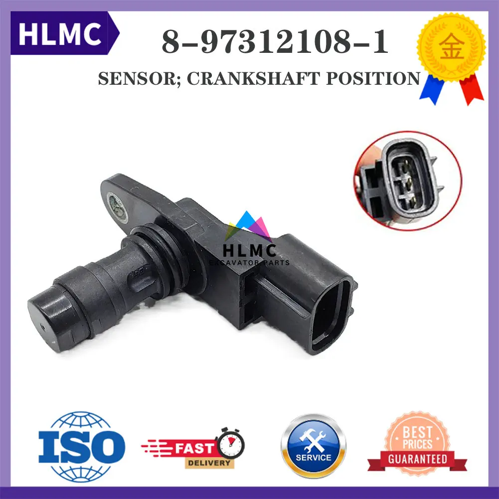 

4JJ1 Crankshaft Position Sensor Engine Camshaft Position Sensor 8973121081 8-97312108-1 97312108 Compatible With Isuzu Acc Part