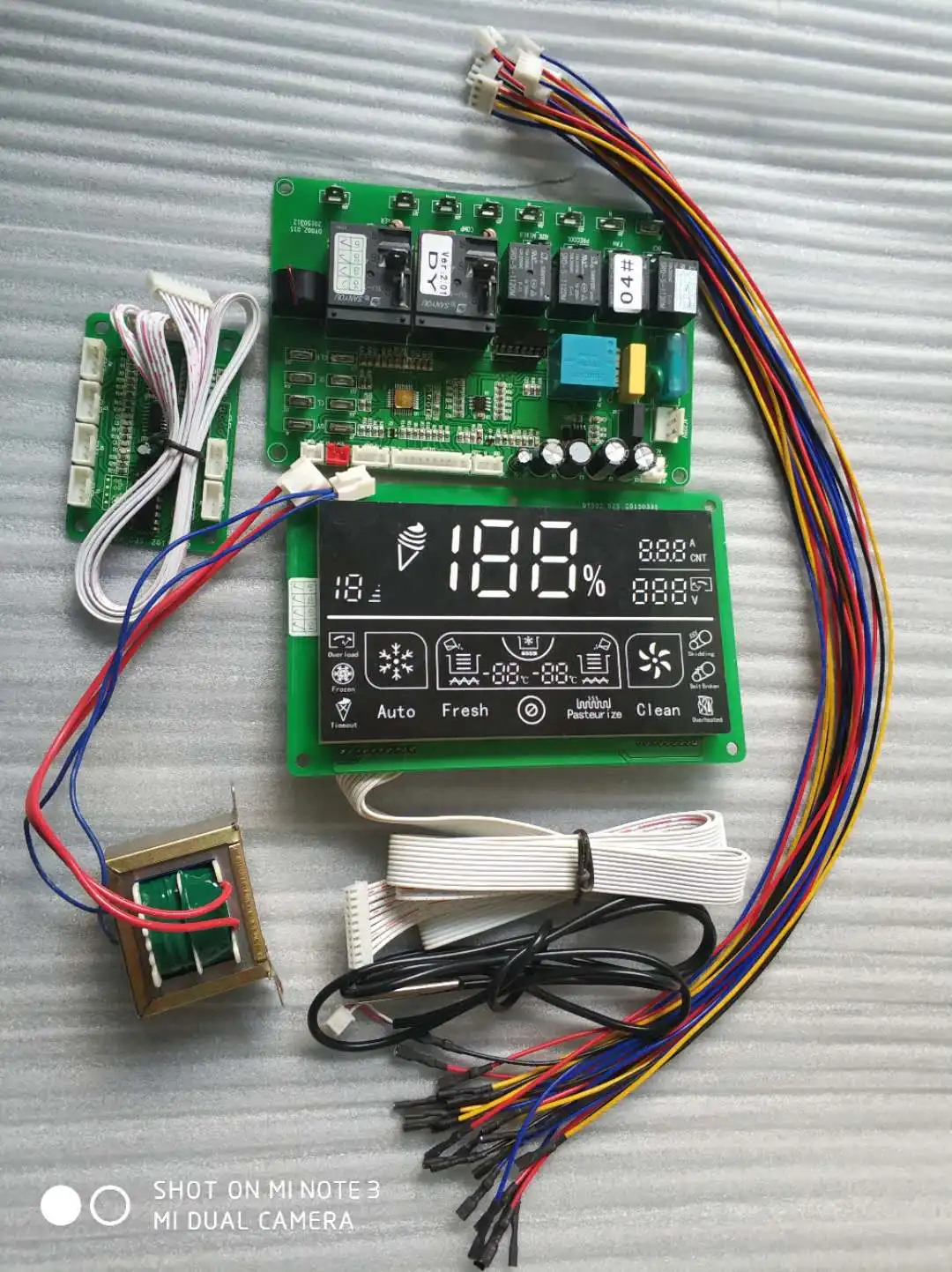 Schede elettroniche PCBA per una varietà di macchine per il gelato simili