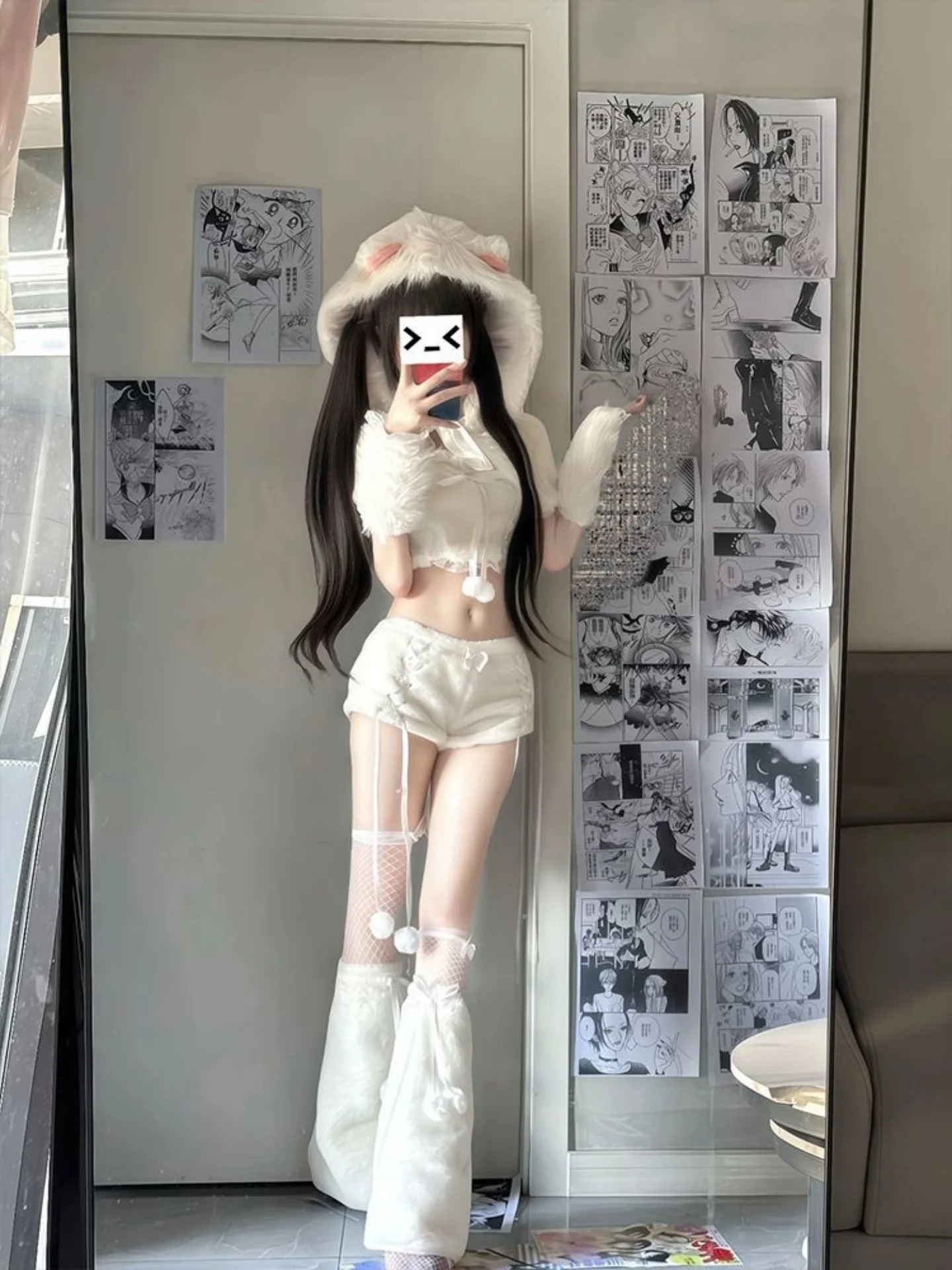 

Сексуальный кружевной топ Pure Desire в стиле пэчворк, женский летний комплект с высокой талией для похудения, модный комплект irt и orts