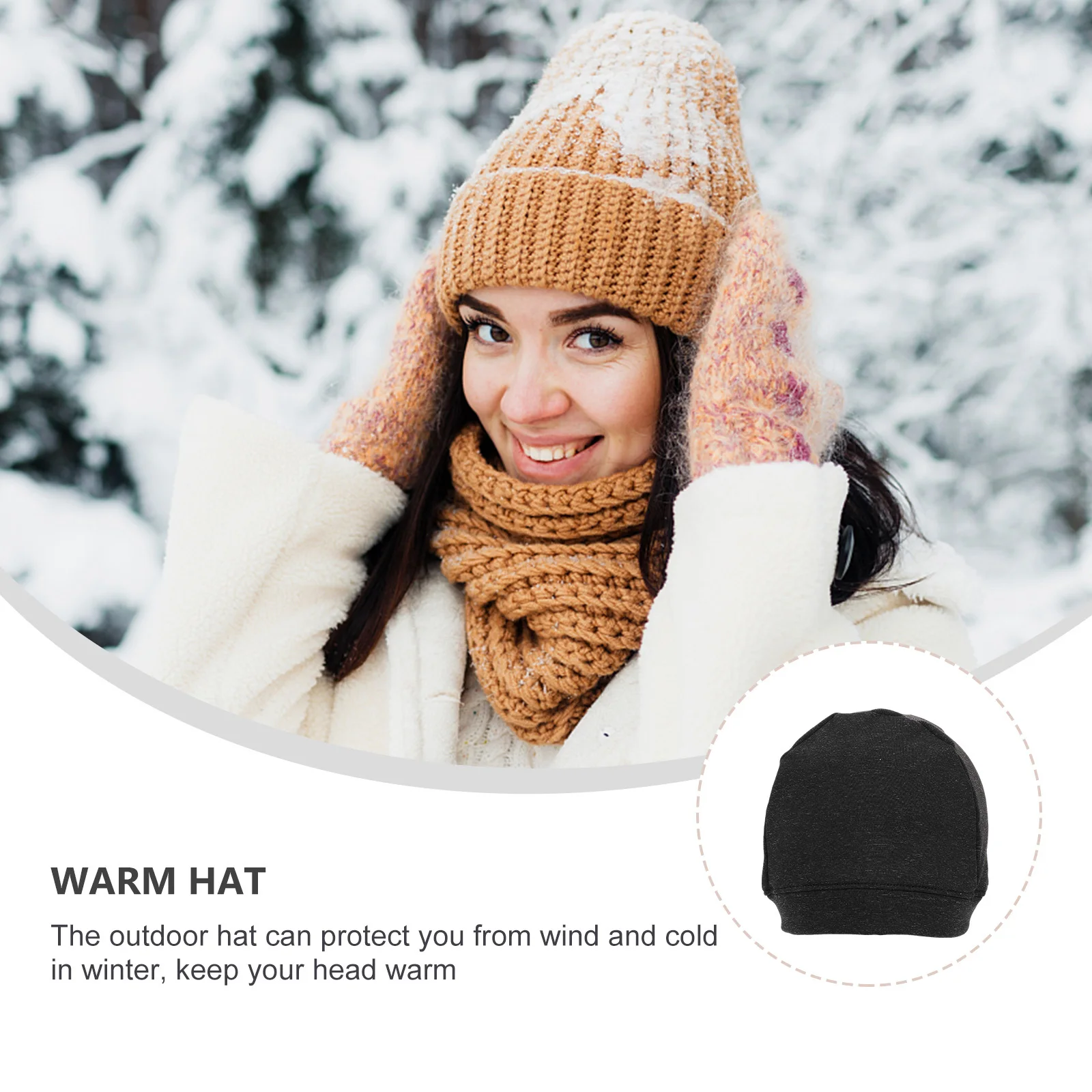 

1 шт., катионная велюровая теплая шапка, мягкая термошапка для зимних видов спорта на открытом воздухе, ветрозащитная езда, катание на лыжах, бег, дорожный аксессуар