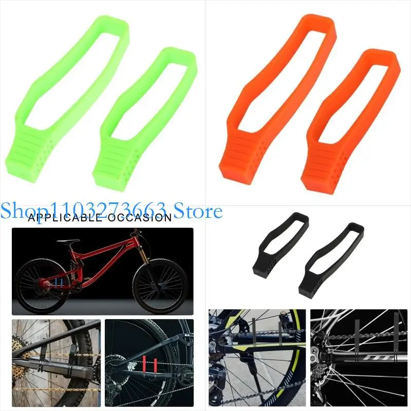 

R6FE Fashion Bicycles Chain Guard Versatiles Bike Chain Cover Outdoor Chain Cover for Daily Commutes and Outdoor