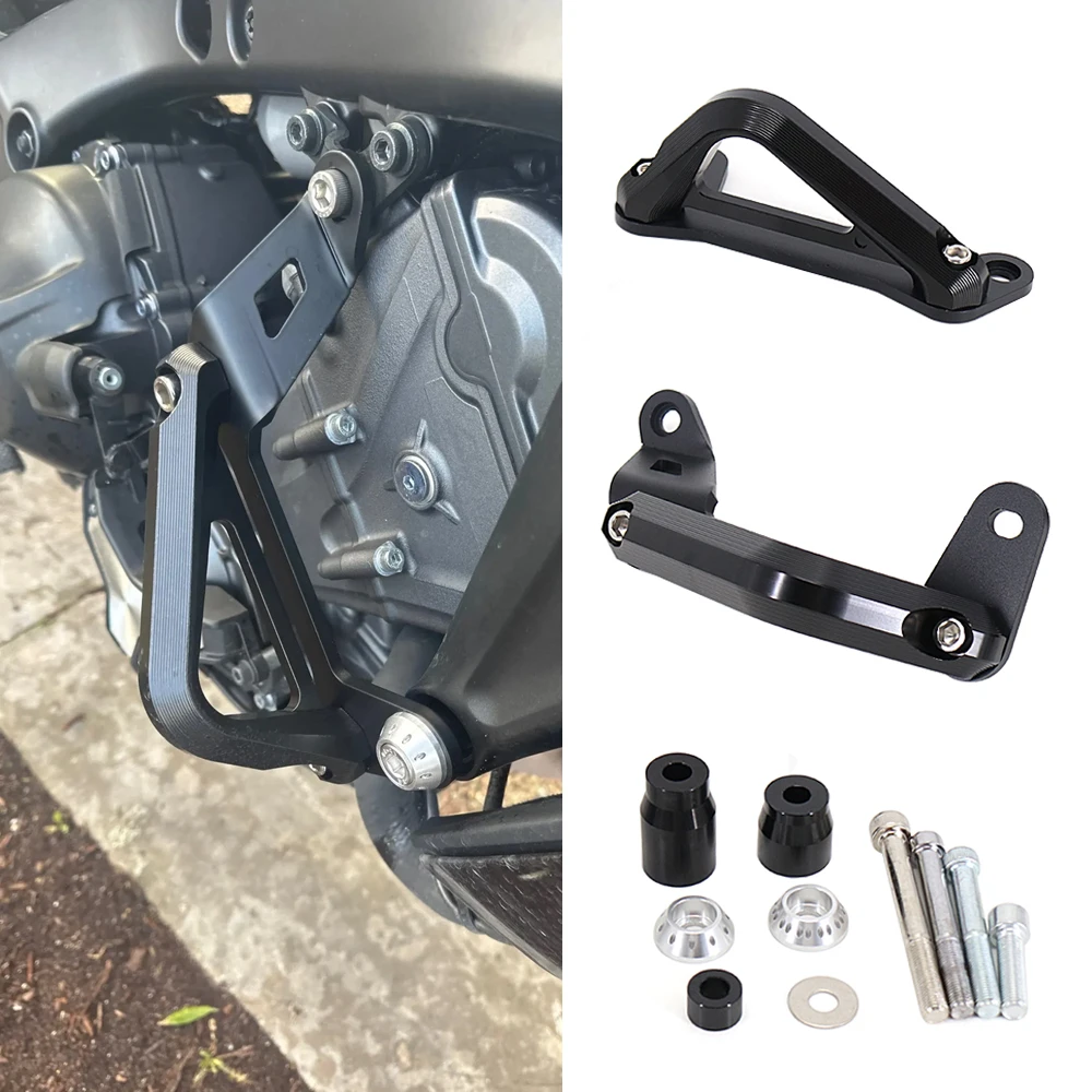 

New Falling Engine Protetive Guard Cover For YAMAHA MT-09 MT09 SP 2021-2025 Tracer 9 GT XSR900 Crash Bar Frame Protector Bumper