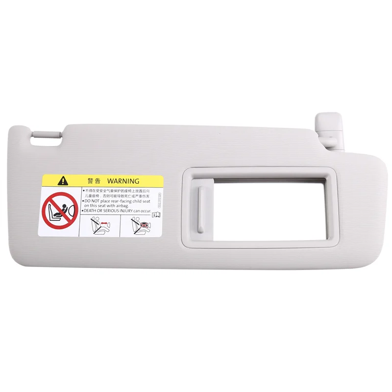 A33K-Car Front Sun Visor Assembly Car Inner Sun Visor With Vanity Mirror For VW Golf 7 MK7