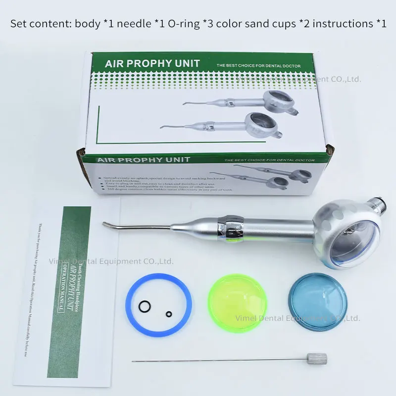 Dental Air Polisher Air Polishing Prophy Unit Tooth Cleaning Machine