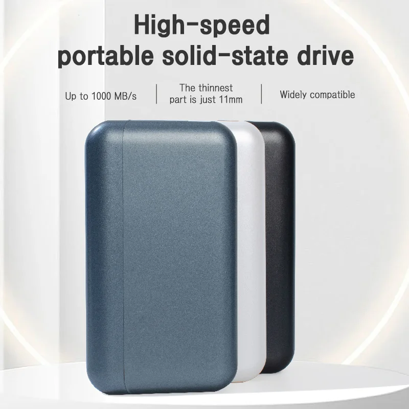 

Chipidea CS1000 1TB Ultra-Portable External SSD – 1000MB/s Read/Write Speed, High-Speed Mobile Solid State Drive