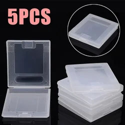 5-20pcs Game Cartridge Plastic Cases Game Cards Storage Box For Nintendo GameBoy Pocket GBC Hard  Protector Holder Cover Shell