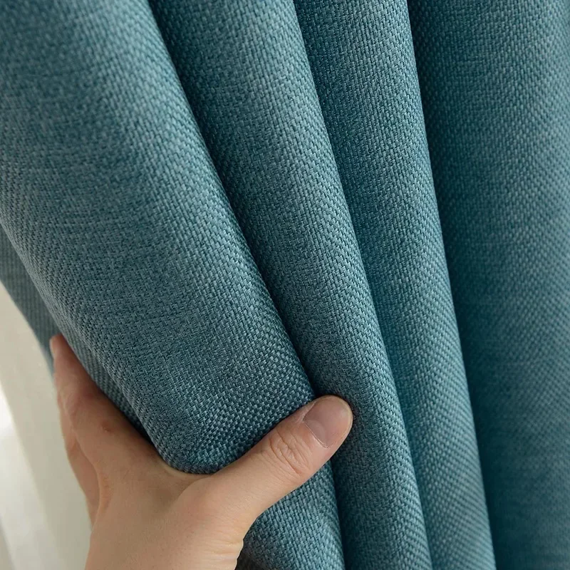 

310cm Height Custom Made window 80% blackout curtain thickened cotton linen cutains for living room bedroom luxury curtains