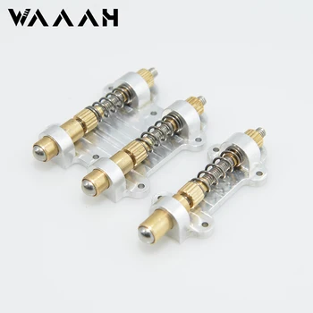 Guitarra elétrica de bronze tremolo ponte bronze arming ajustador para fr trem setter conjunto guitarra tremolo estabilizador rolha peças guitarra