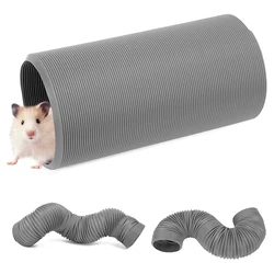 Pet toy 1 meter long small pet fun telescopic s pipe hamster play interactive channel nest ferret toy supplies multi color