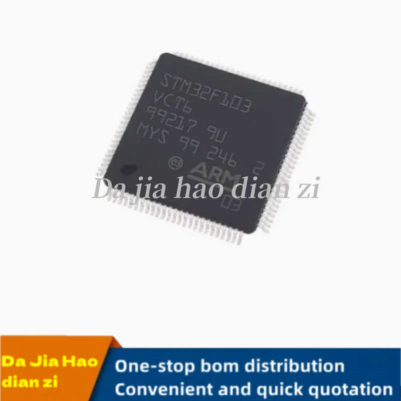 1pcs/lot STM32F103VCT6 STM32F103  QFP microcontroller ic chips in stock