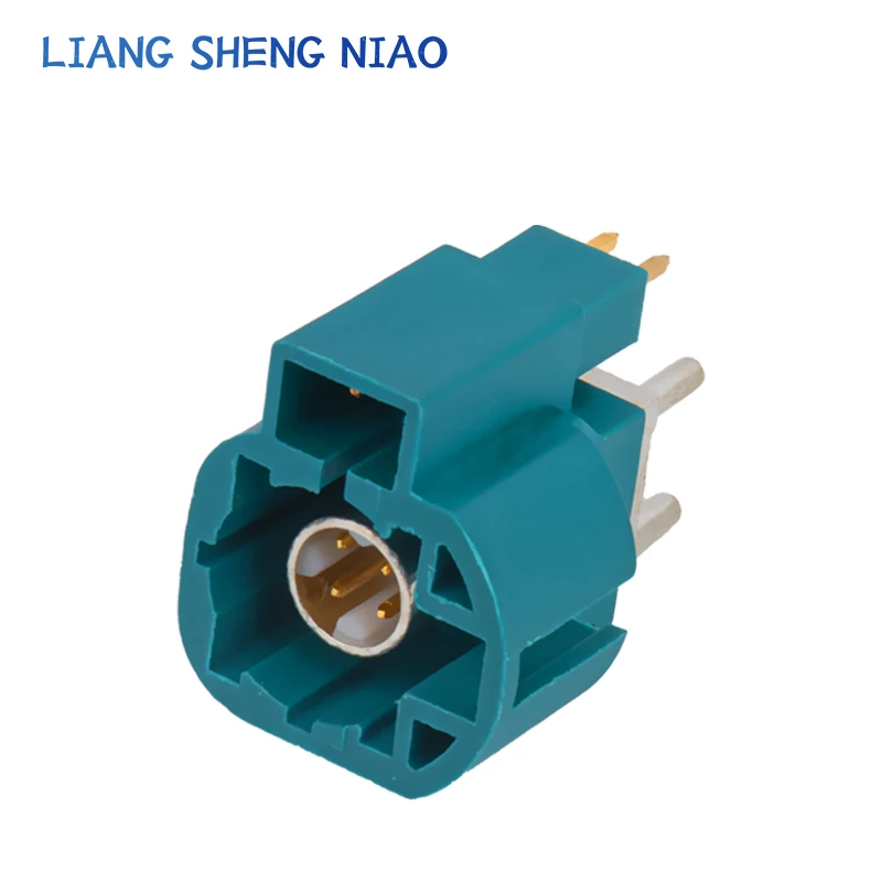 Lvds Hsd 4 + 2Pin Conector 6P180 Graus Masculino Conector de Carro Hsd6P Plug Board