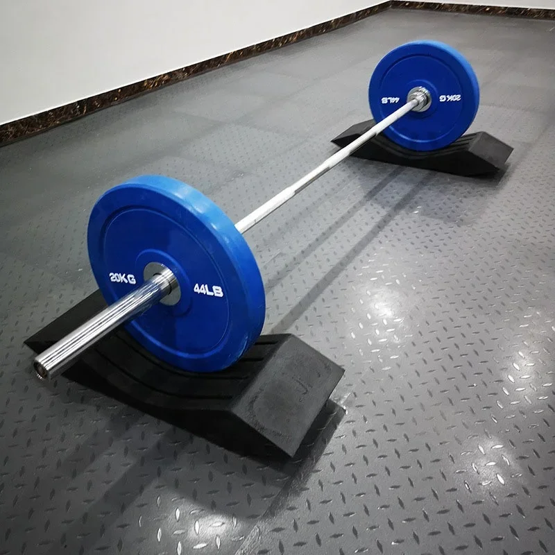 Wholesale Simple Weightlifting Platform Deadlift deadener weight lifting barbell