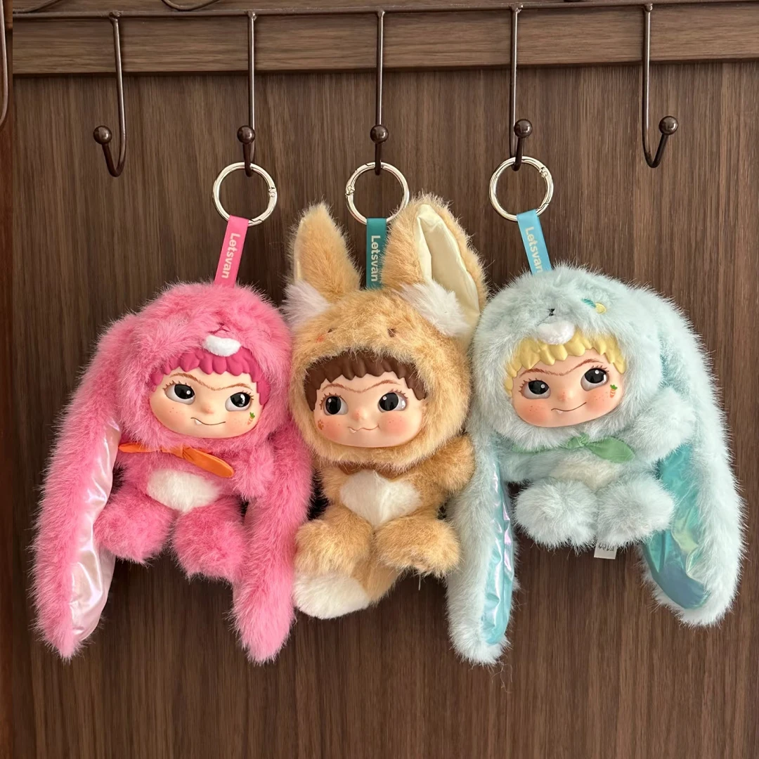 Wakuku Fuzzy Trendy Fun Party Blind Box Cute Wakuku Action Figure Mystery Box Cute Doll Bag Pendant Doll Surprise Bag Gift Toy ﻿