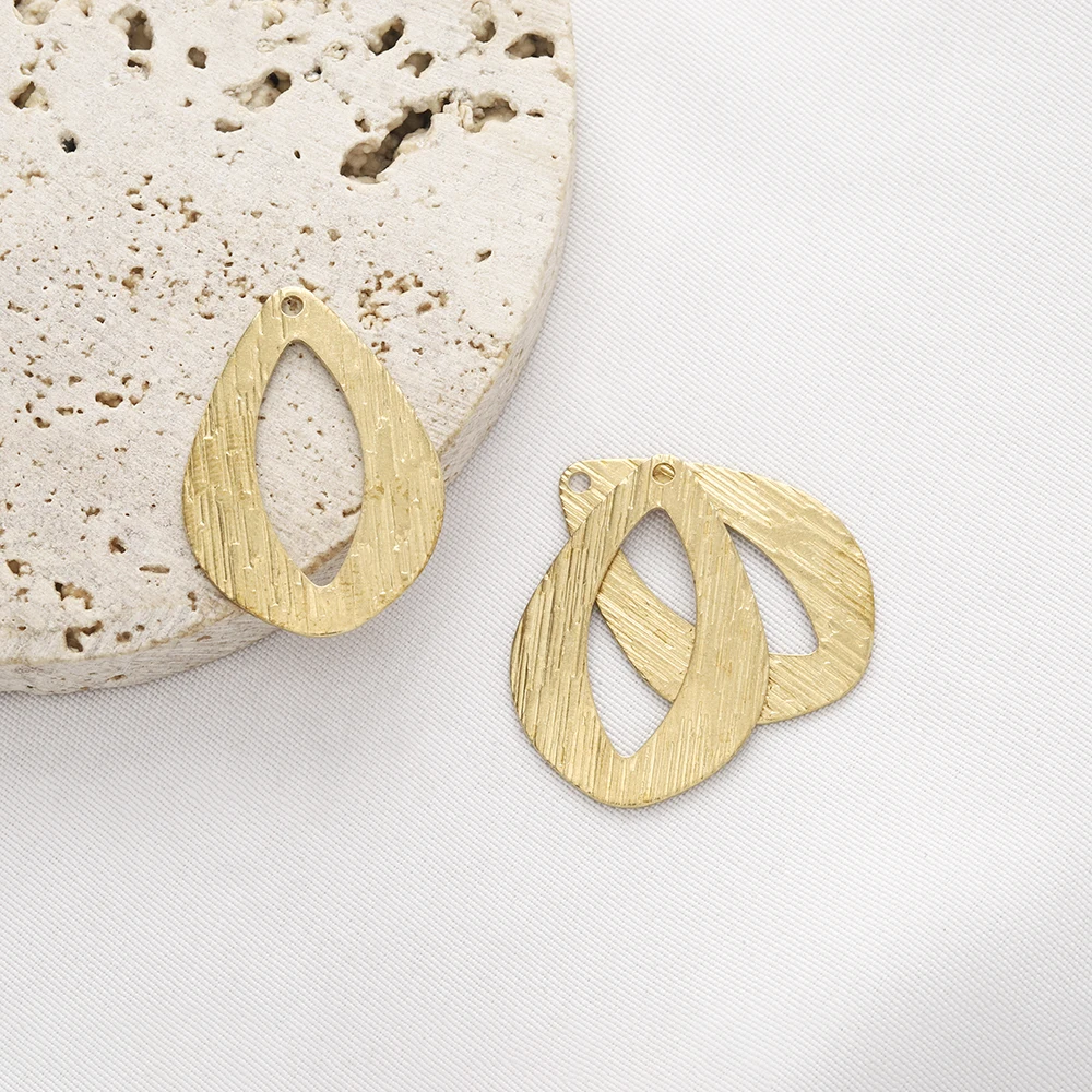 20 قطعة الخام النحاس محكم دمعة قطع الحصان العين Charms قلادة Diy بها بنفسك بوهو أقراط قلادة سوار صنع المجوهرات