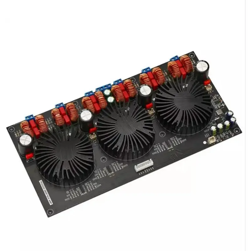 Luxury TPA3255 6 channel digital class D HiFi audio power amplifier board 300W*6 for home theater