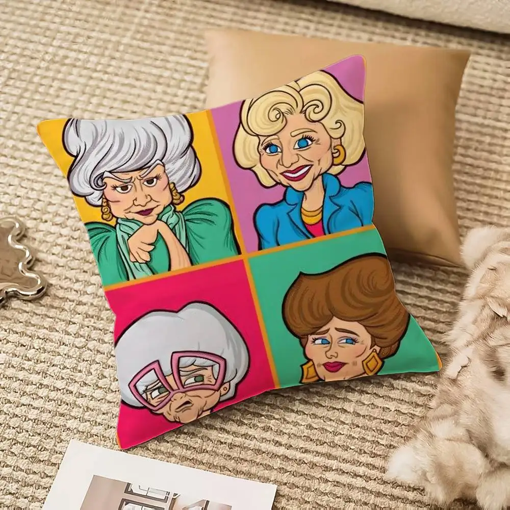 غطاء وسادة G-Golden G-Girls مضاد للغبار وسحاب غير مرئي لسرير الأريكة