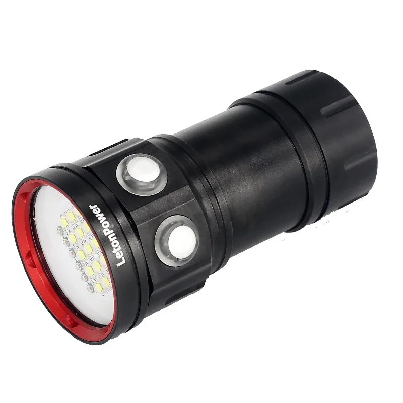 Yun Yi 8000 Lumen Scuba Diving Flashlight Photography Light Suitable For 100 Underwater Photography Adventure Project Lighting