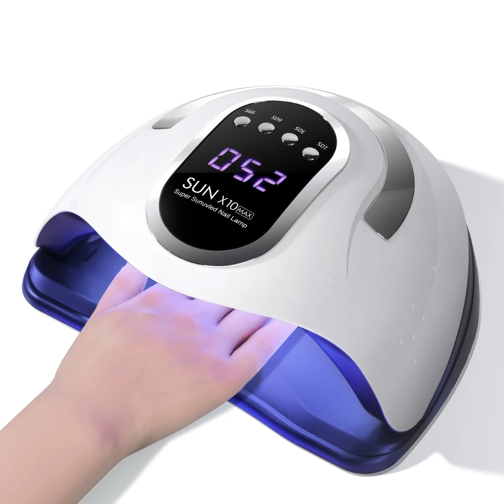 

CNHIDS UV LED Nail Lamp For Manicure 280W Gel Polish Drying Equipment With Large LCD Touch 66 LEDs Smart Nail Dryer products