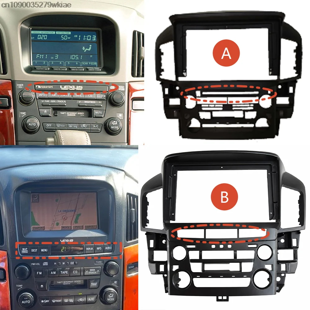For Lexus Harrier RX300 XU10 1997 - 2003 4G LTE DVD DSP Autoradio QLED Android 15 Multimedia GPS Car Radio Qualcomm BT Stereo