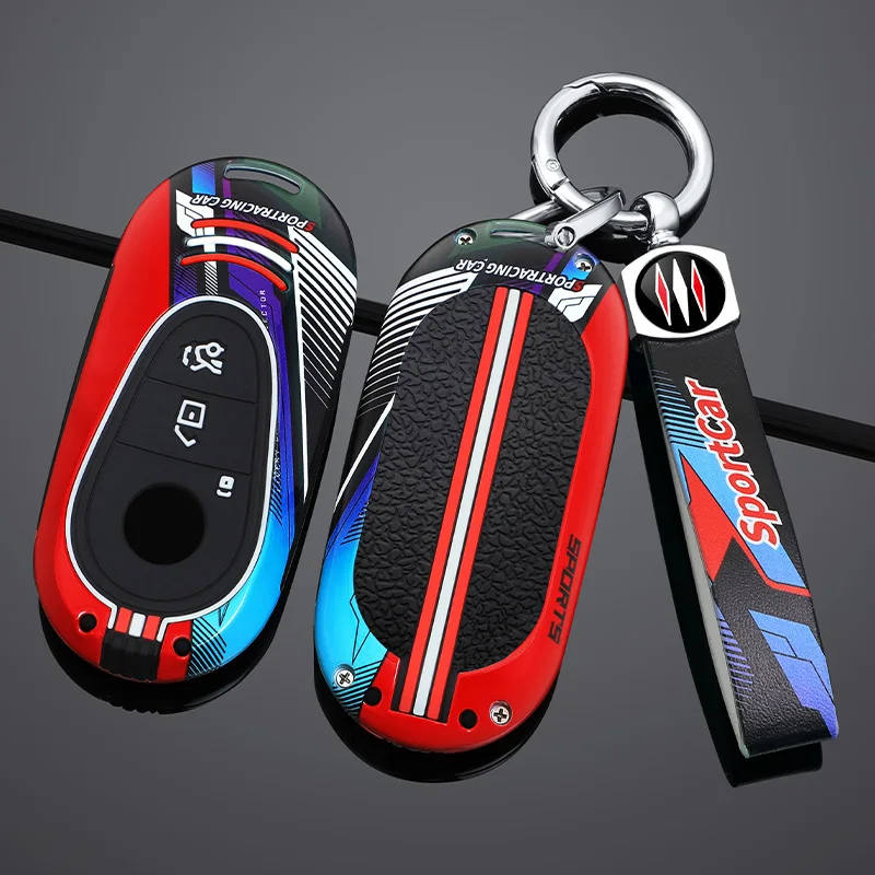 

3 Buttons Car Key Case Cover Protect Shell Fob For Mercedes Benz 2022 C S Class W206 W223 S350 C260 C300 S400 S450 S500