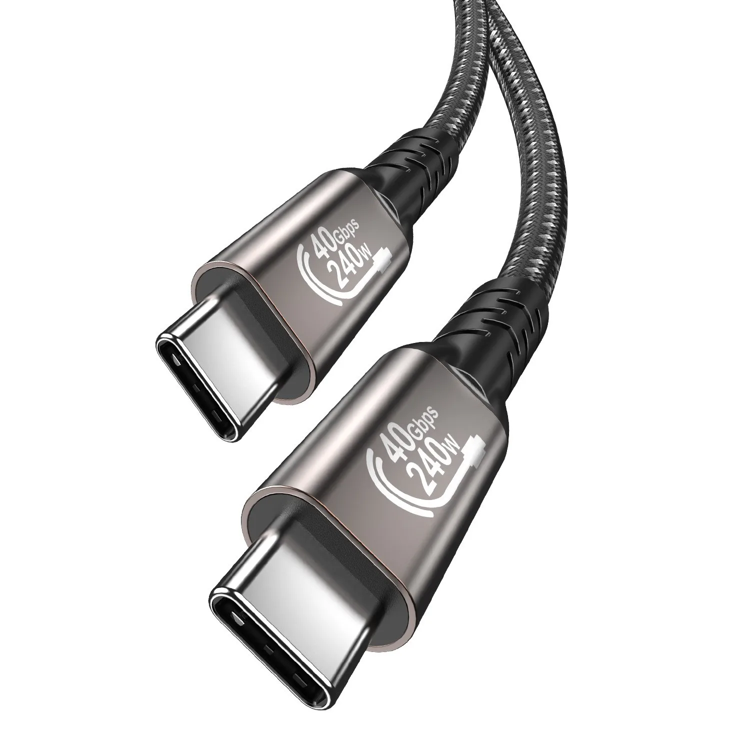 8K USB4 Type C Cable 40Gbps 240W PD3.1 QC4.0 For Samung Thunderbolt 4 Fast Charging Cable Thunderbolt3 USB C to C Data Transfer