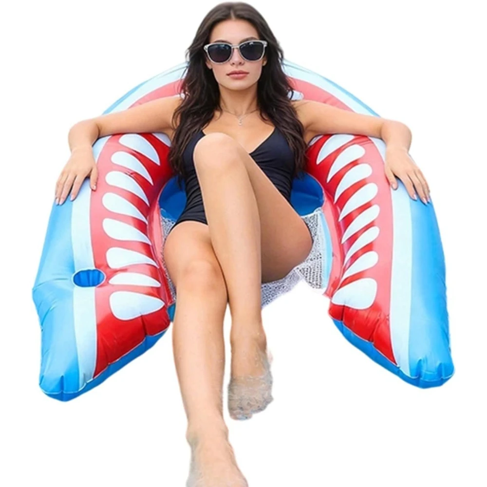 Pool Floats for Adult, Sun Tanning Floating Lounger | for Beach Summer Travel Relaxation Sunbathing Tanning Family