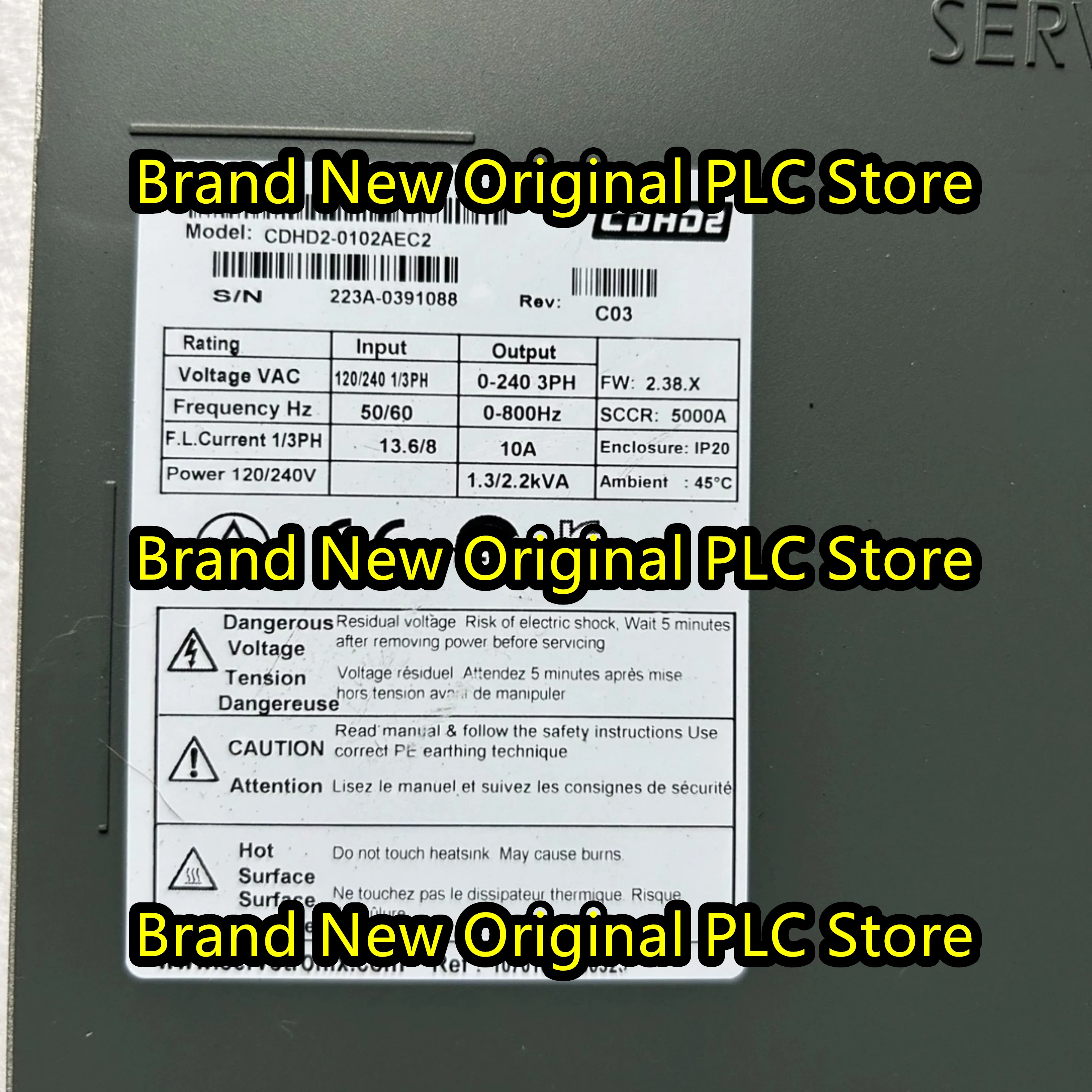 Servo driver CDHD-0102AEB2 CDHD-0102AEC2 100%NEW