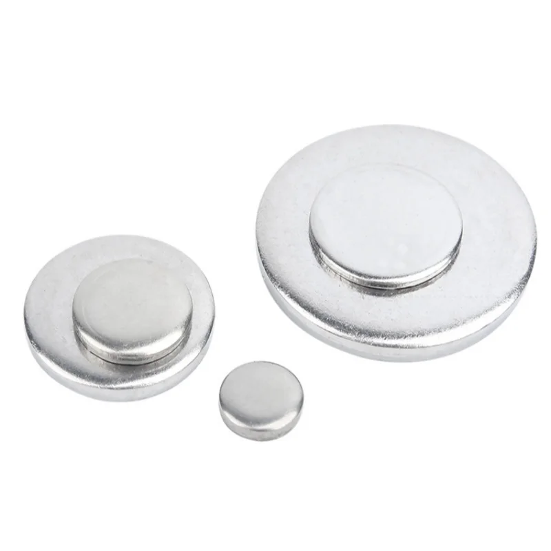 Durchmesser 42 ~ 80 mm, 304 Edelstahl-Rundplatte, solide runde Scheibe, flache Dichtung, rundes Metall