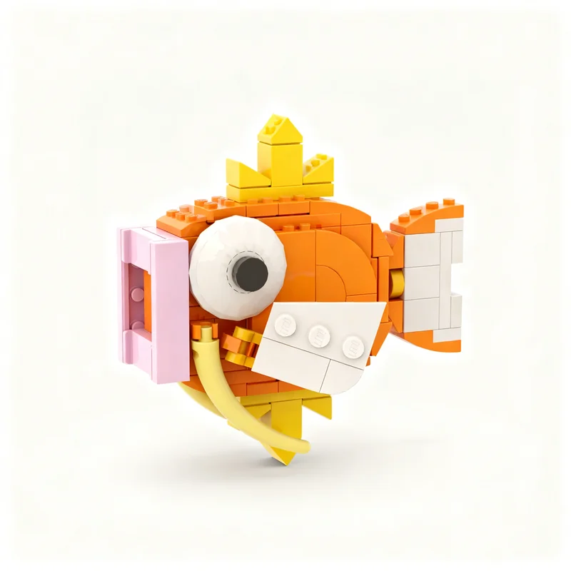 103개 MOC 마기카프 포켓몬 크리에이터 전문가 모델 블록 건축 DIY 장난감 크리스마스 선물 아이디어 교육용 브릭 어린이용