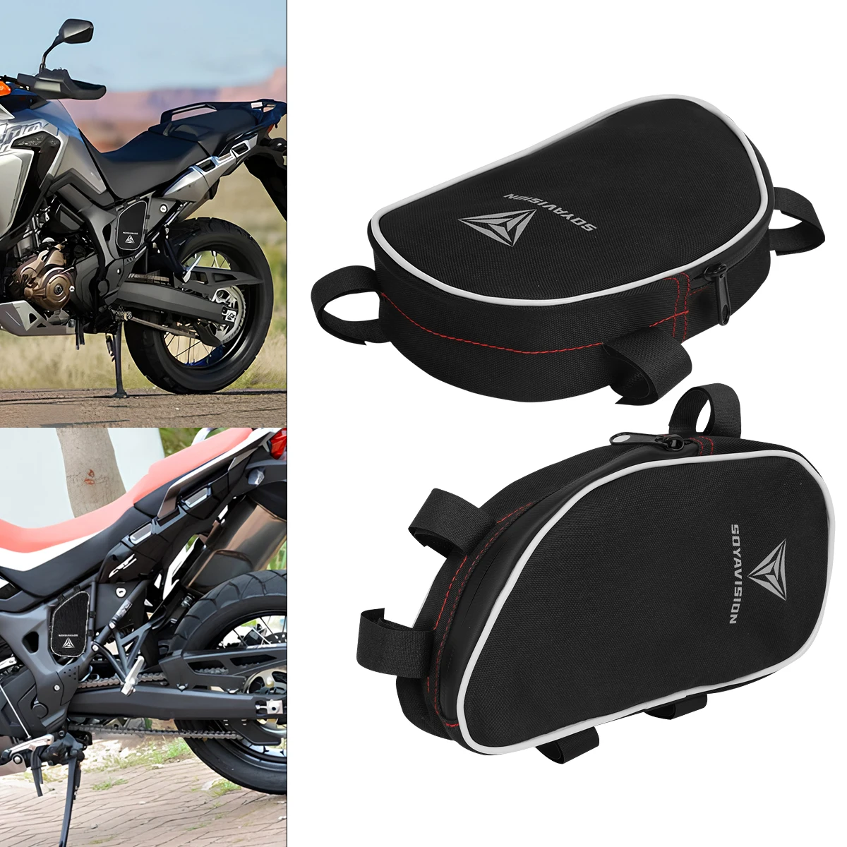 For Honda CRF1000L Africa Twin 2015 2016 2017 CRF 1000 L Waterproof Bag Repair Tool Placement Bag Frame Package Toolbox