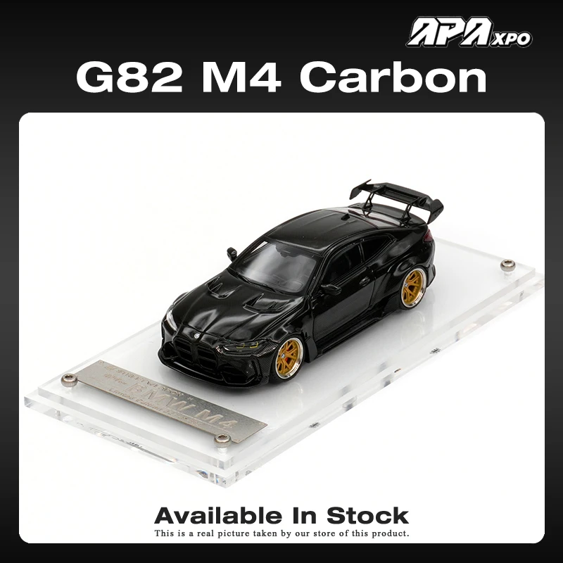 

APA XPO SW In Stock 1:64 Foshan Limited Edition G82 M4 ALL CORBON Competition Diecast Diorama Car Model Street W64pon Warrior