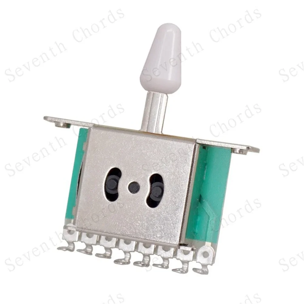 5 Way Shift Switch Guitar Switch Black/White/Beige Color A/B/C Style Pickup Selector Toggle For Tele Guitar