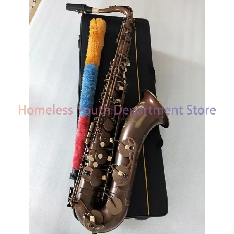 Sylzkr mark vi saxophone High quality tenor saxophone 95% replica instrument Antique copper simulation Brass saxophone with case