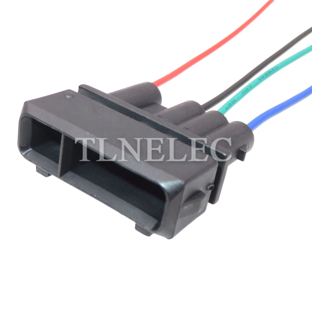 4 Pin Way Car Wire Harness Socket Auto Oxygen Sensor Connectors For VW 357 972 754 J / 357 972 964 K 357972754J 357972964K
