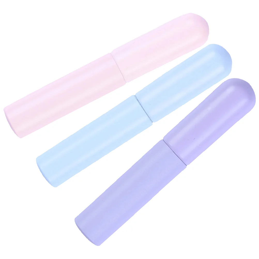 3 Stück Lippen pinsel Mini Make-up Pinsel Applikator kleiner Glanz stift Lippenstift Concealer Kieselgel Zauberstäbe Travel Miss