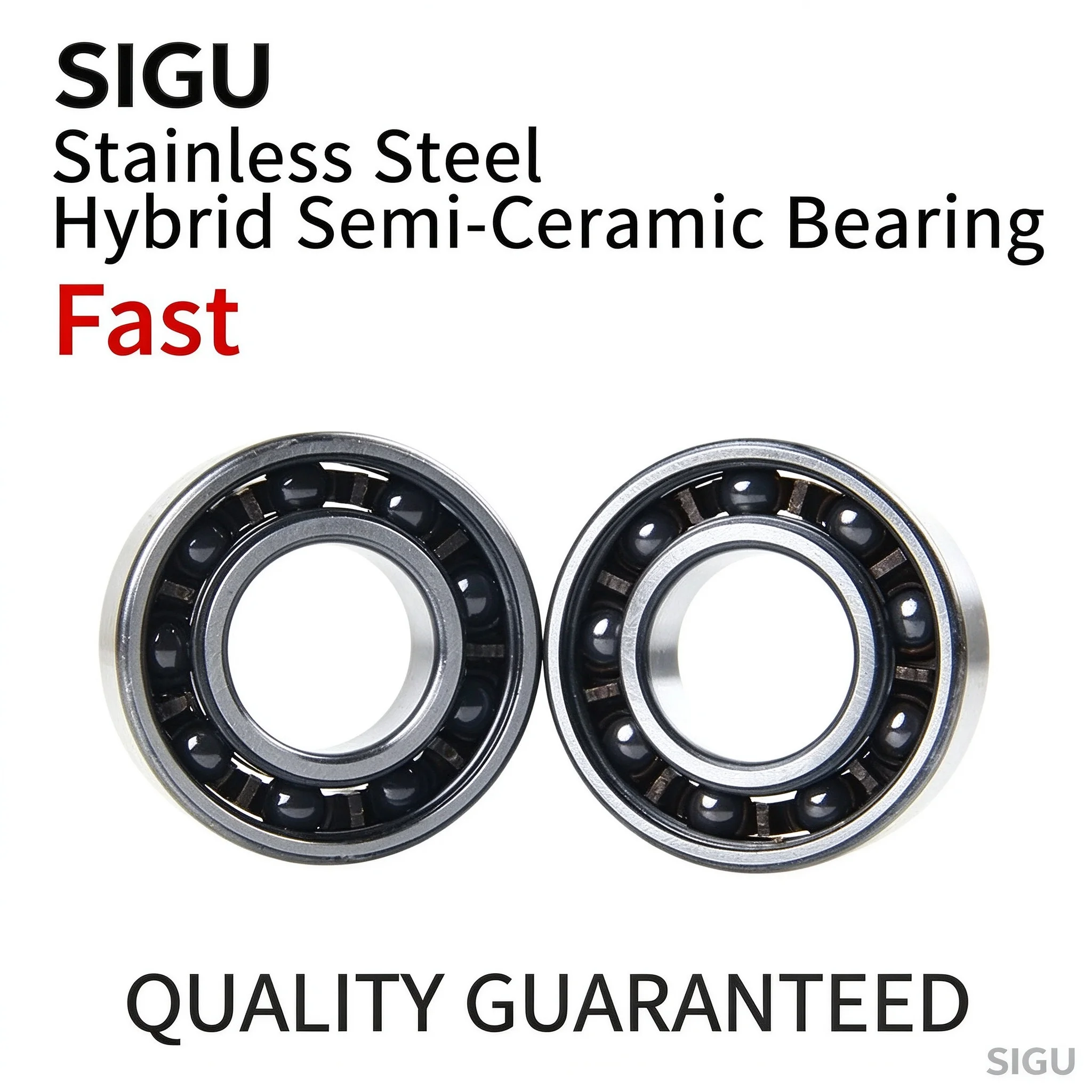 Thin-wall Stainless Steel Hybrid Semi-Ceramic Bearing 6924 120*165*22   6926   130*180*24