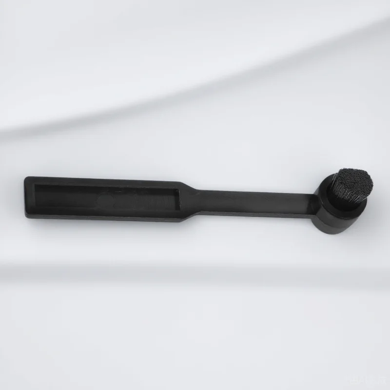 

Black Vinyl Brush 1 Vinyl Brush For Records Small Round Hair Hanging Record Player Cleaner Turntable Static Free