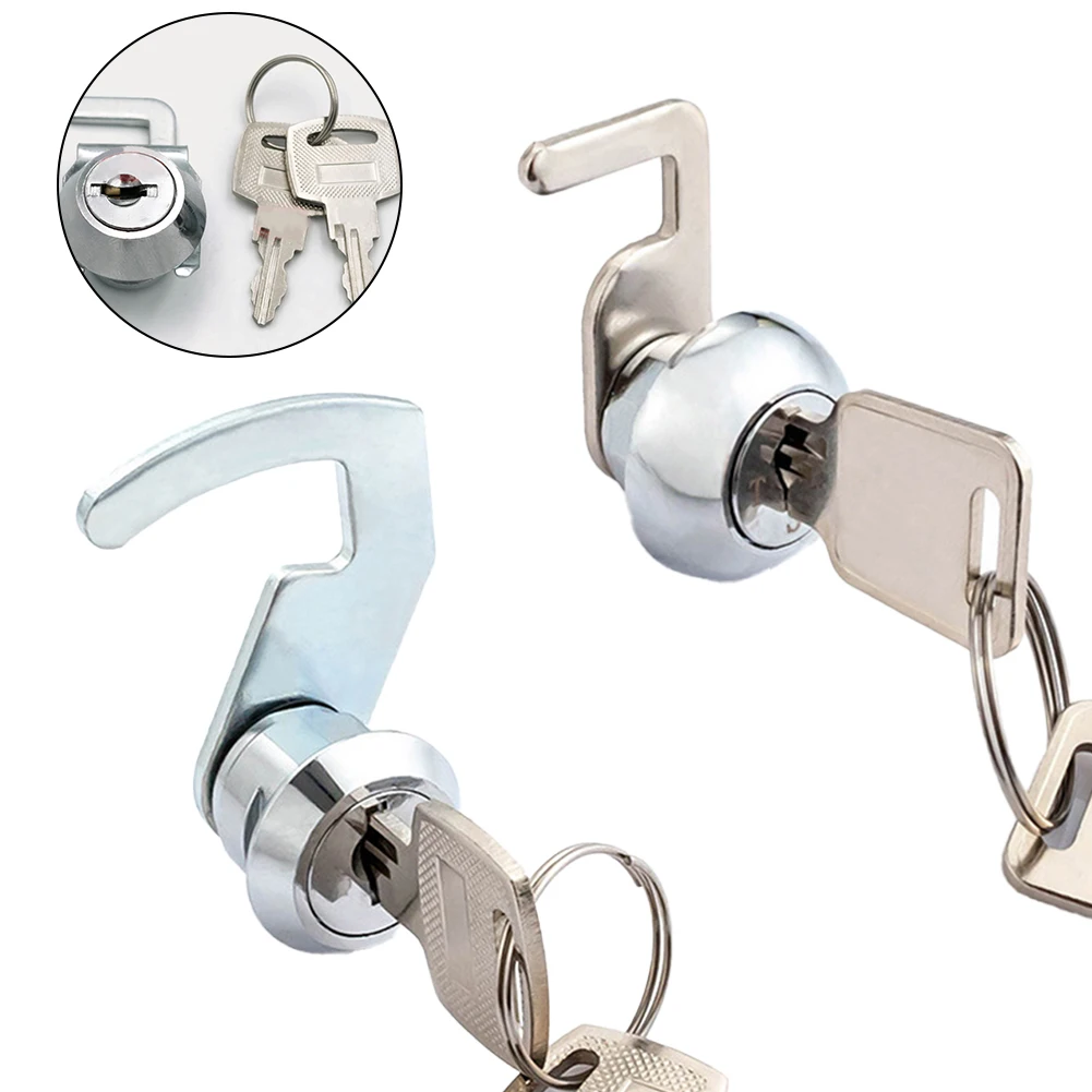 Cam Lock With Quick Clip Security Lock For Cash Drawer Locker Metal Cabinet Flight Box Lock DIY Cabinet Tools Furniture Hardware