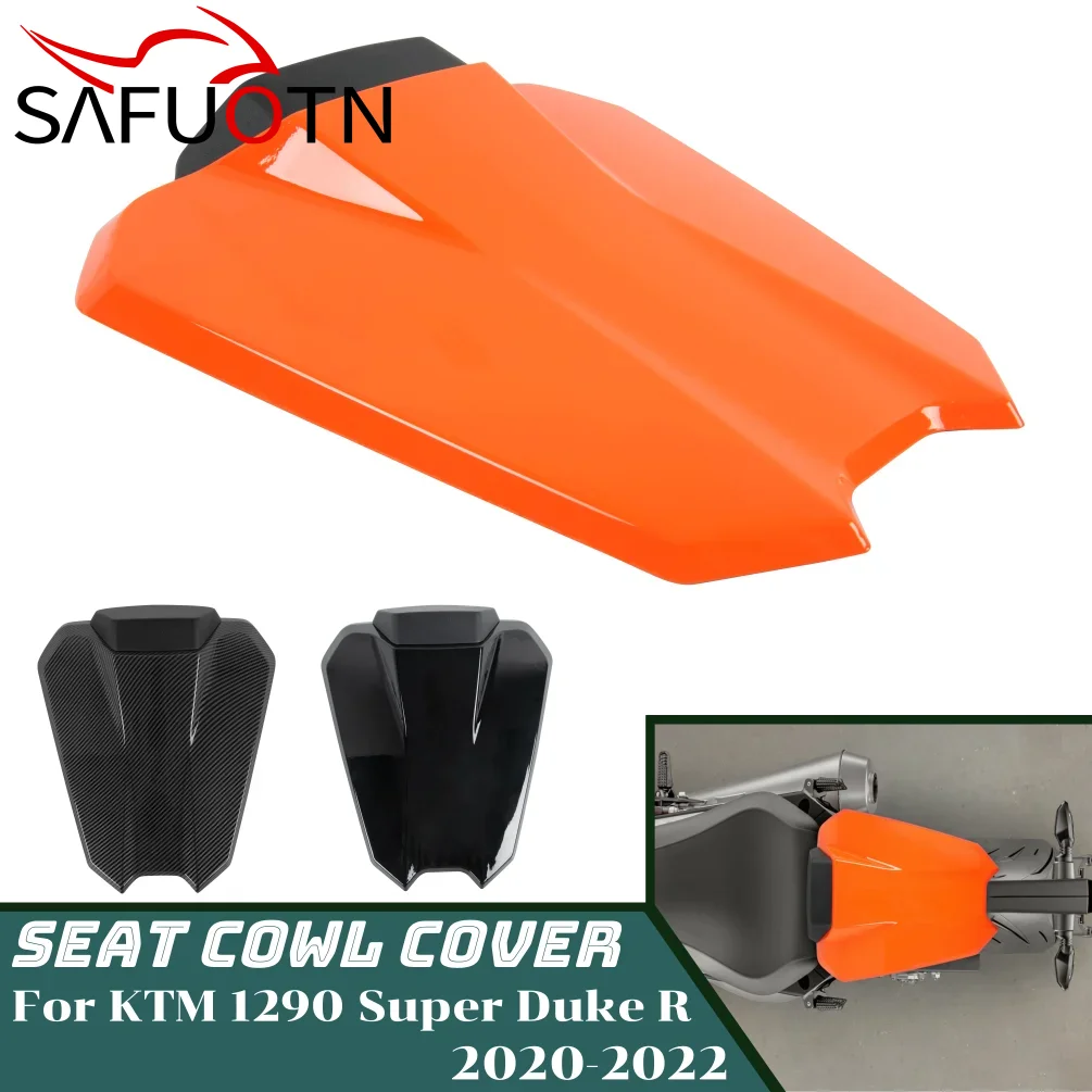 

for KTM 1290 Super Duke R 2020 2021 2022 2023 Rear Passenger Pillion Seat Cover Fairing Cowl Motorcycle Accessories Carbon Look