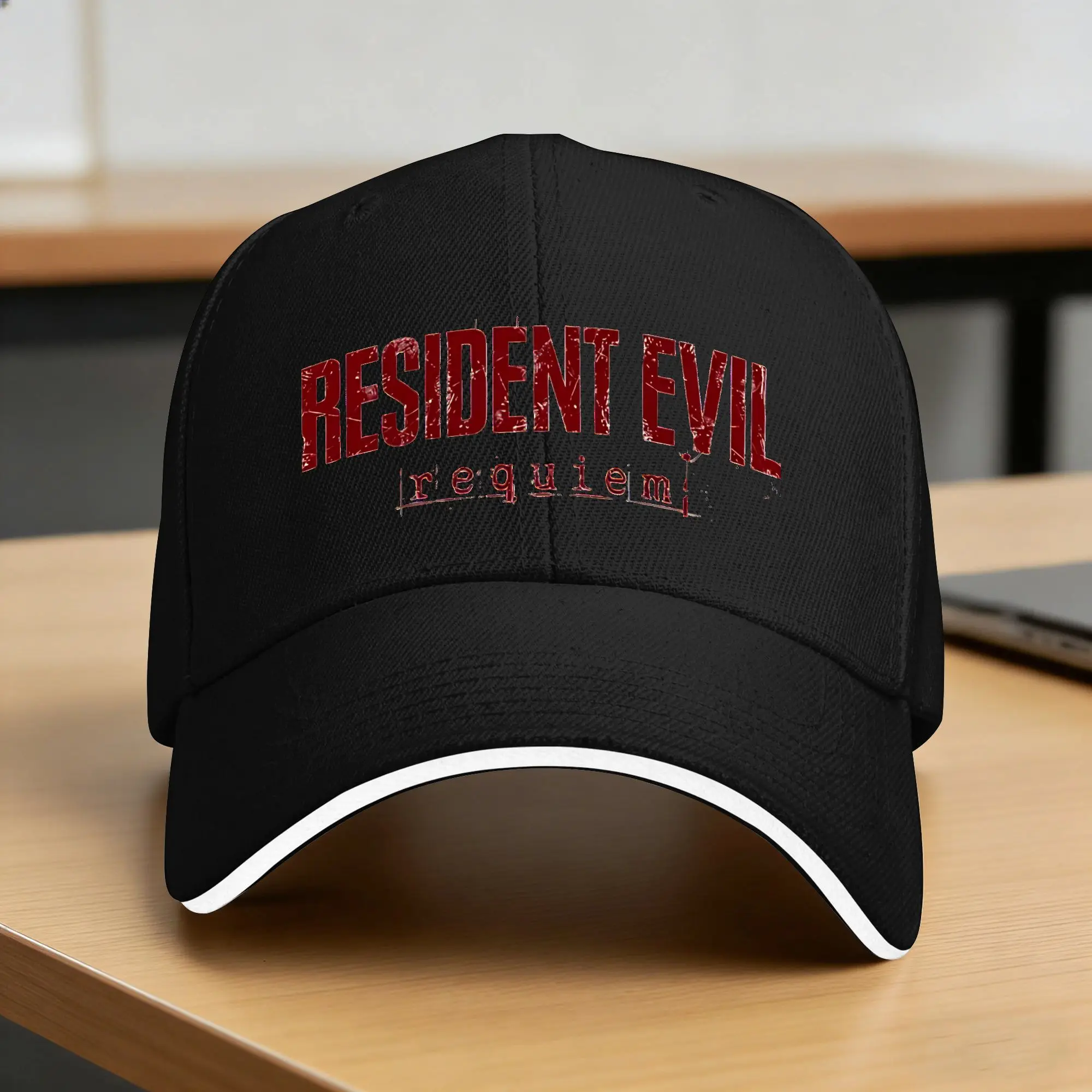 R-RESIDENT EVIL REQUIEMS Baseball Cap Casual Female Male Trucker Hat Sun Visor Hiking Fishing Baseball Caps Birthday Gift