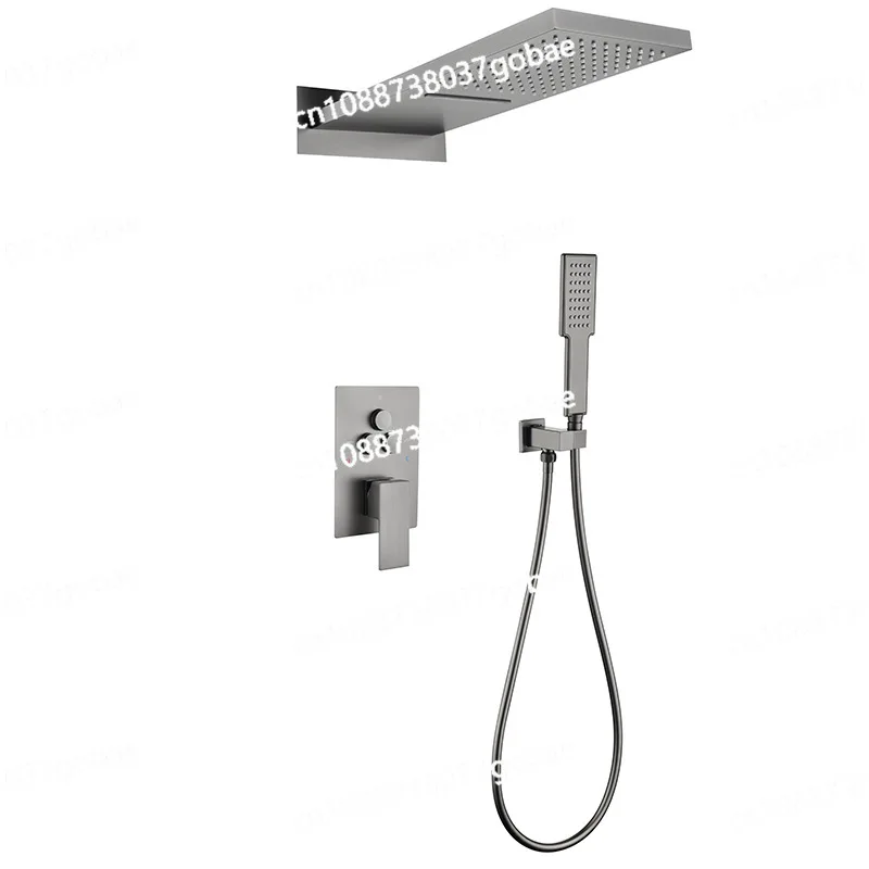 Hot Melt Concealed Shower Set Embedded Into The Wall Type Water Nozzle Concealed Shower Full Set