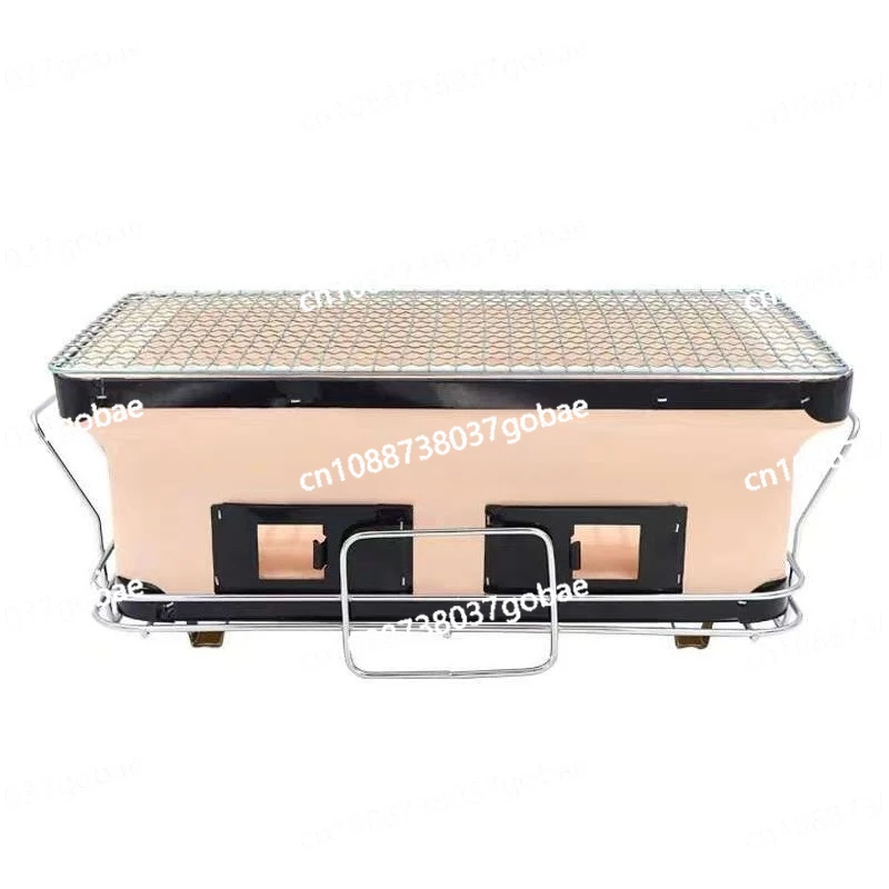 

BBQ Charcoal Grill Household Outdoor Portable Table Japanese Clay