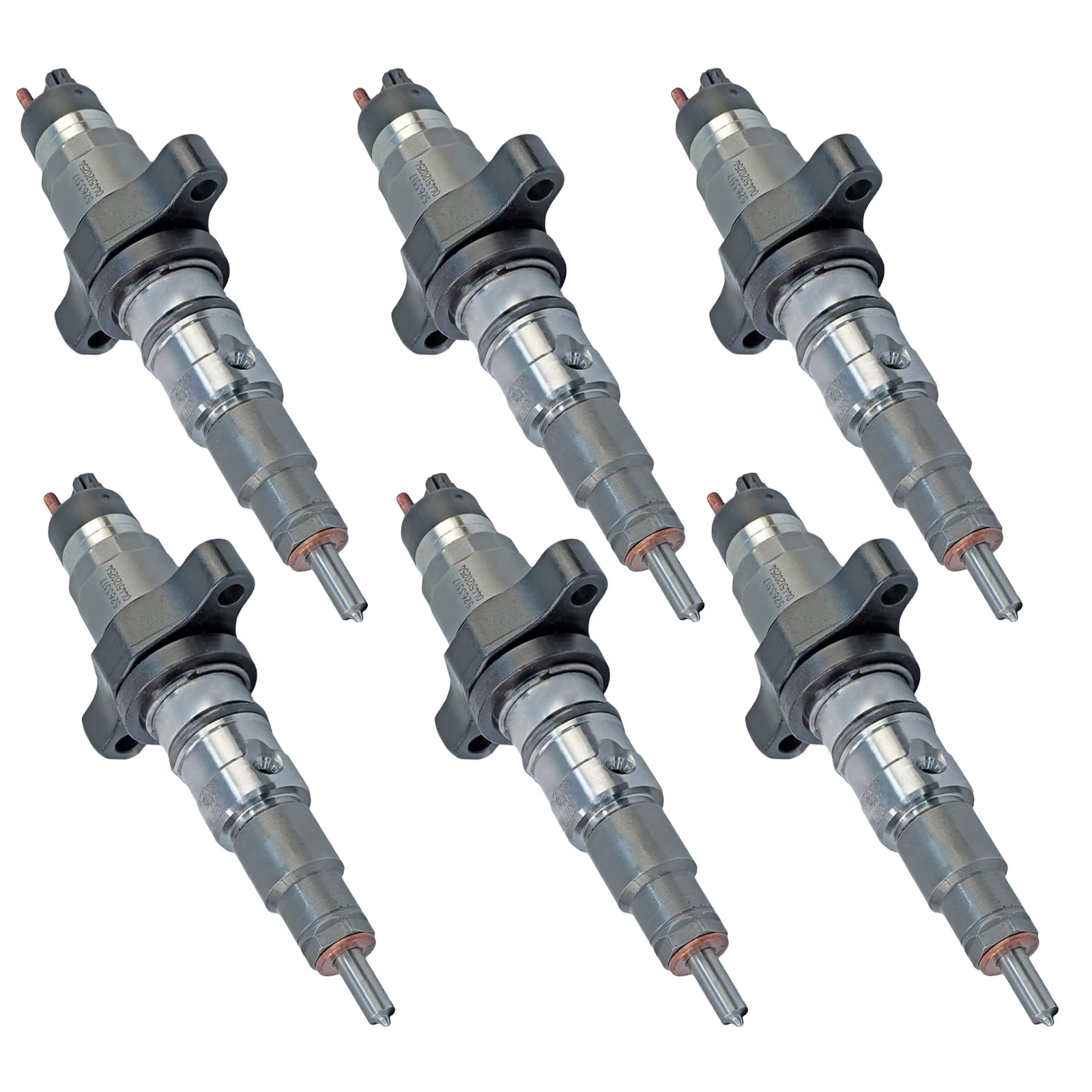 6PCS Fuel injector 0445120046 For Cummins Engine