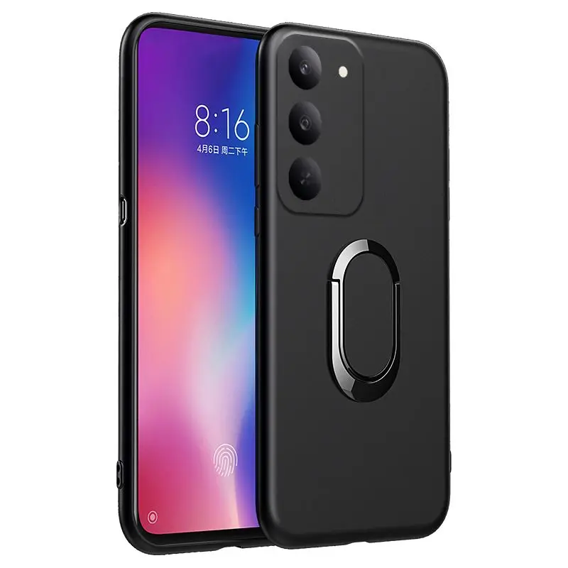 

Auroras For Redmi 15 4G 5G 15C Case Magnetic Ring Ultra-Thin Matte Shockproof Silicone Shell For Redmi 15C 15 5G Back Cover