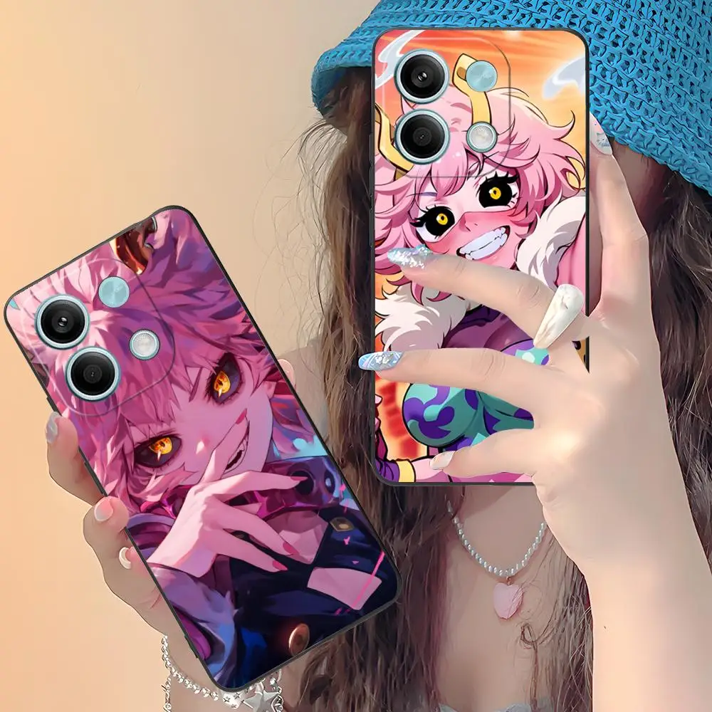 

My Hero Academia Mina Phone Case for Xiaomi Redmi Note 14 13 12 11 A5 3 2 1 Pro Plus 4G 5G Colour Printing Protective Luxury