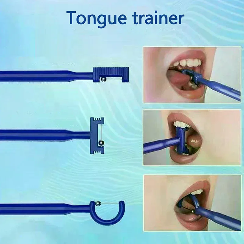 Tip Oral Care Exercise For Children Speech Therapy Autism Sensory Rehabilitation Oral Tongue Muscle Trainer Talk Tool Tongue