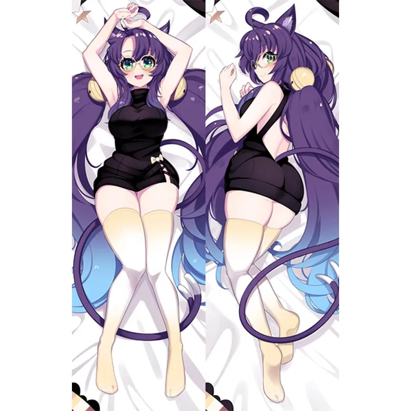 Dakimakura Anime Pillow Cover Mystia Celeste Double Sided Print 2Way Cushion Cover Xmas Gifts